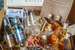 A selection of best selling premium whiskey presented in a beautiful Gift Box from Armada Hotel, Co Clare